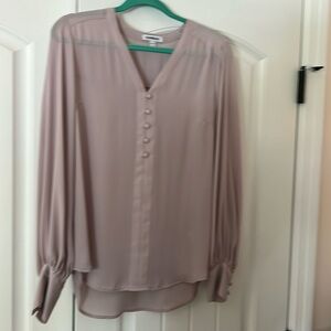 NWOT Express Blouse Portofino collection Blush Size Medium